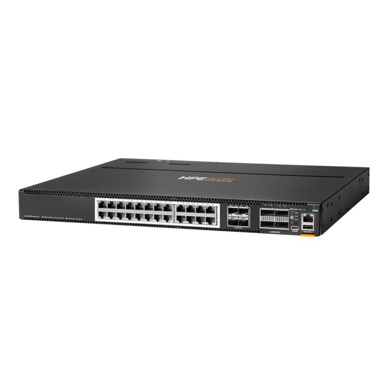 HPE Aruba Networking CX 8100 24x10G Base-T 4x10G SFP+ 4x40/100G QSFP28 FB 3Fan 2AC PSU Sw Bdl — miniatură