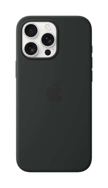 iPhone 16 Pro Max Silicone Case with MagSafe - Black