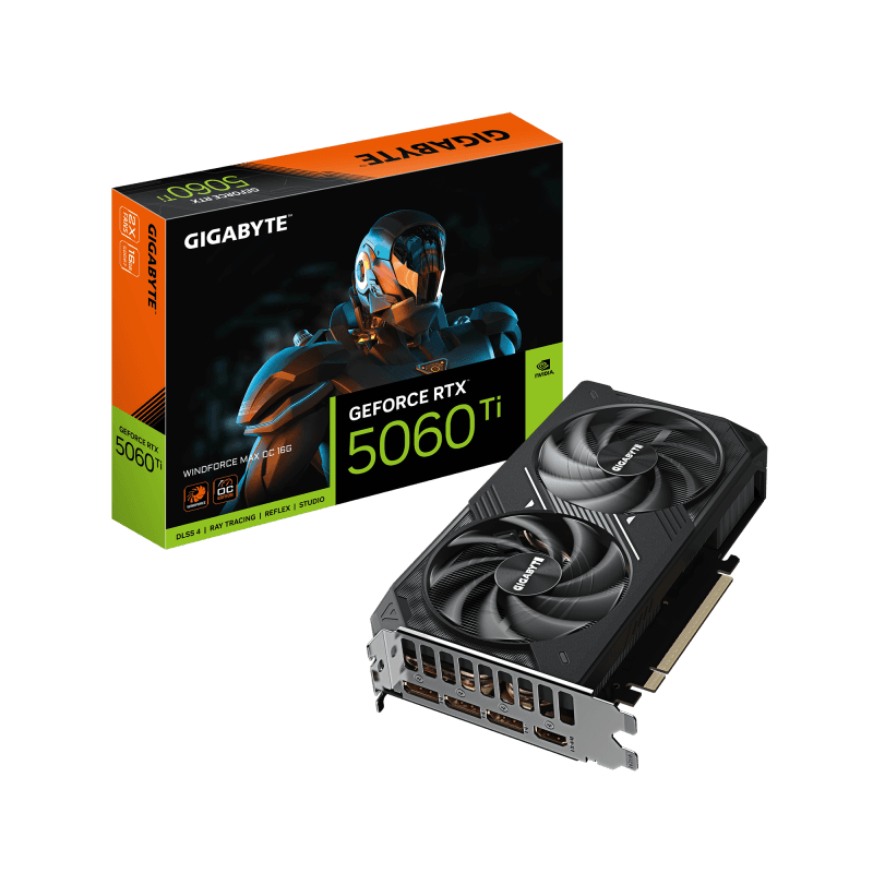 Placa video Gigabyte GeForce RTX 5060 Ti, 16GB GDDR7, PCI Express x8 5.0, 128bit