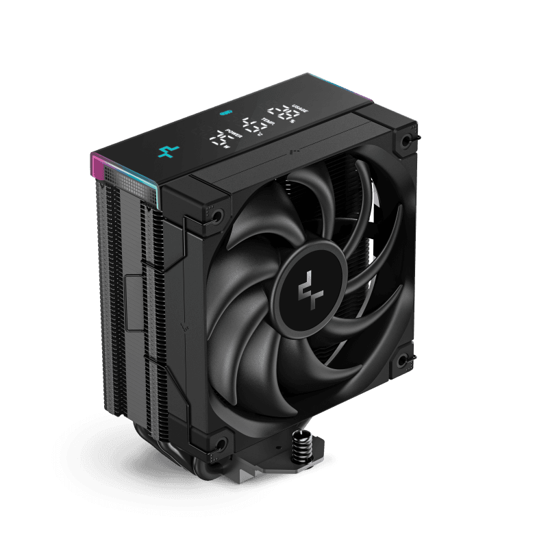 Cooler Procesor DEEPCOOL AK400 Digital PRO, Aer, 12 cm, aRGB