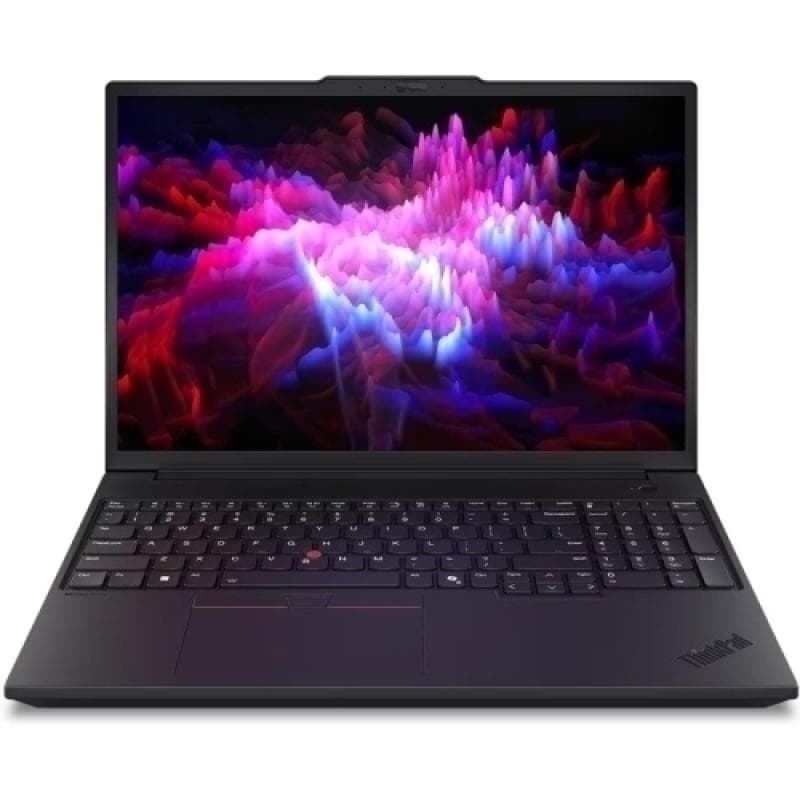 Laptop Workstation Lenovo ThinkPad P16v Gen 3, cu procesor Intel Core Ultra 7 265H, 16'' IPS, 64 GB DDR5, 1 TB, NVIDIA RTX 1000, 6GB GDDR6, Windows 11 Pro
