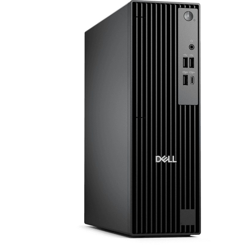 Desktop Consumer DELL Pro QCS1250 cu procesor Intel Core Ultra 7 265 pana la 5.3 GHz, 16 GB DDR5, 512GB SSD, Intel Integrated Graphics, Linux, Black