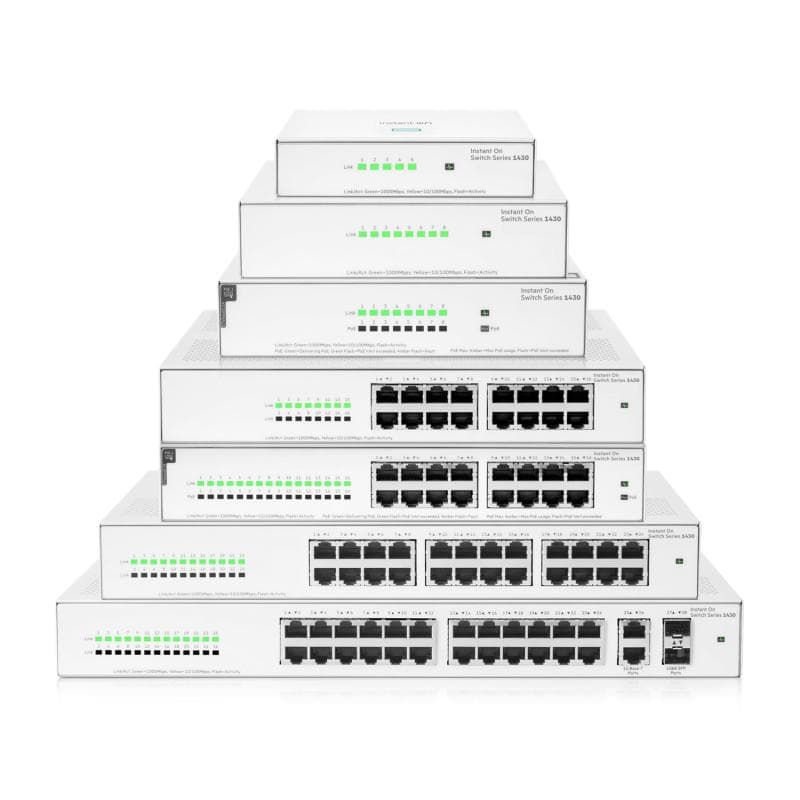 HPE Networking Instant On Switch 24p Gigabit 1430 — miniatură