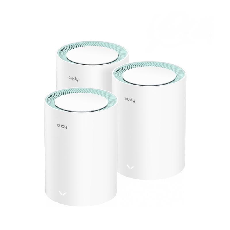 Router wireless CUDY M1300 3-PACK, WIFI 5, Mesh, Dual Band
