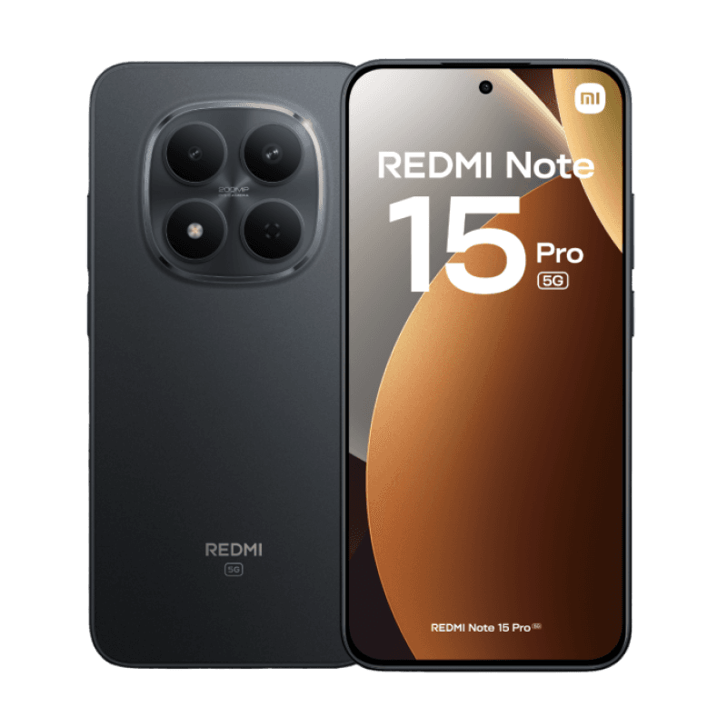Telefon XIAOMI Note 15 Pro 5G, Dual SIM, 12 GB RAM, 512 GB, 5G, Negru