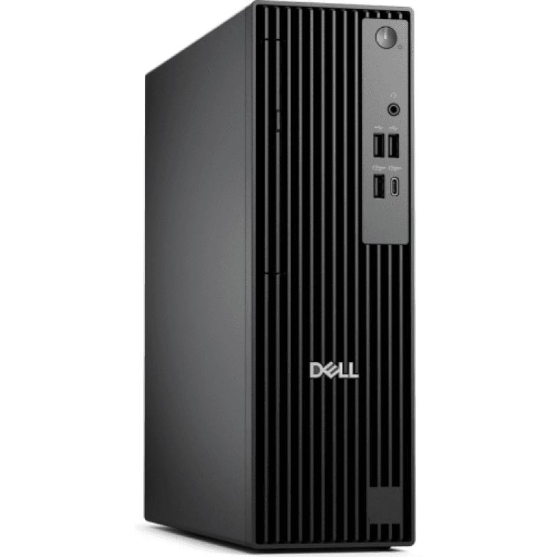 Desktop Business Dell Pro Slim QCS1255 cu procesor AMD AMD Ryzen 7 8700G pana la 5.1 GHz, 16 GB DDR5, 512GB SSD, AMD Radeon 780M, Linux, Black