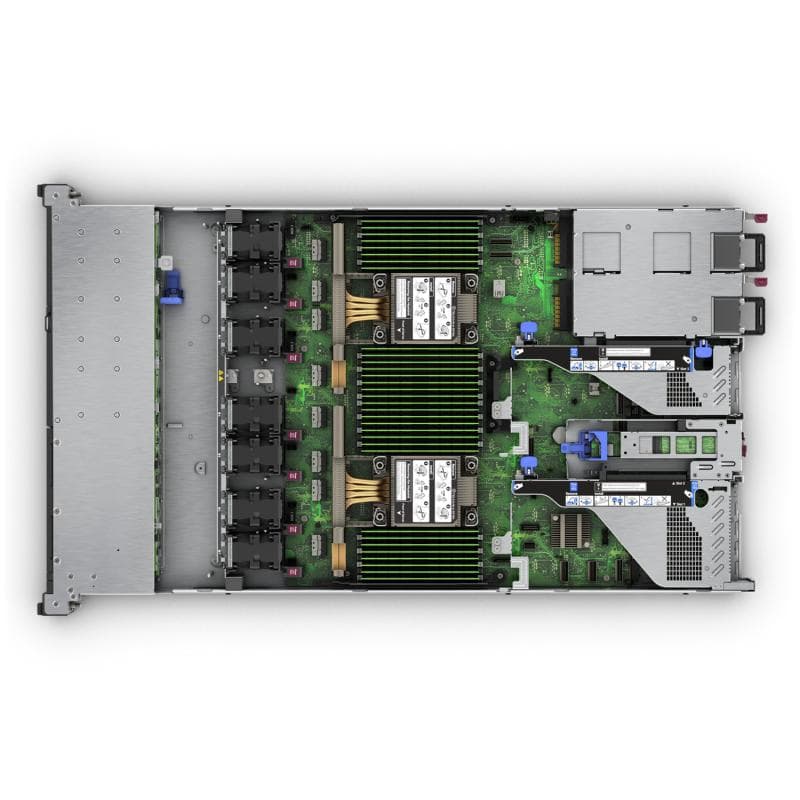 HPE ProLiant DL360 Gen11 4410Y 2.0GHz 12-core 1P 32GB-R MR408i-o NC 8SFF 800W PS Server — miniatură