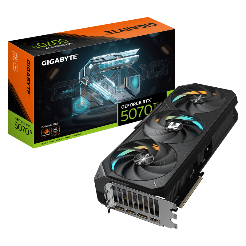 Placa video Gigabyte GEFORCE RTX 5070 TI GAMING, 16GB GDDR7, PCI Express 5.0, 256-bit