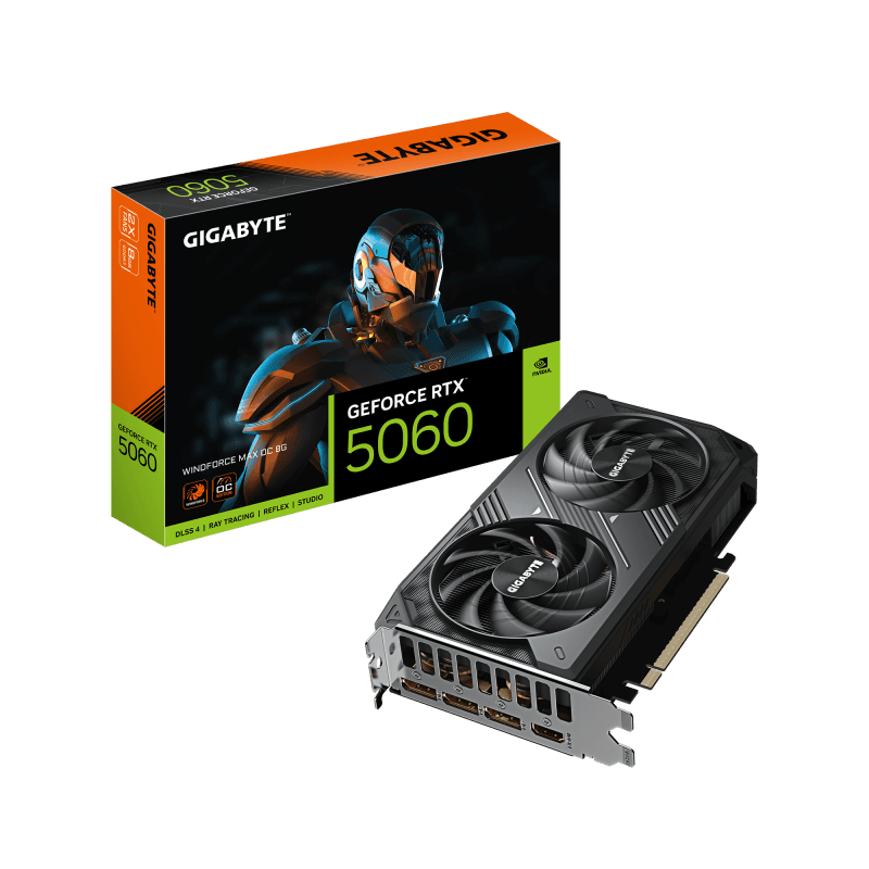 Placa video Gigabyte GeForce RTX 5060, 8GB GDDR7, PCI Express 5.0, 128-bit