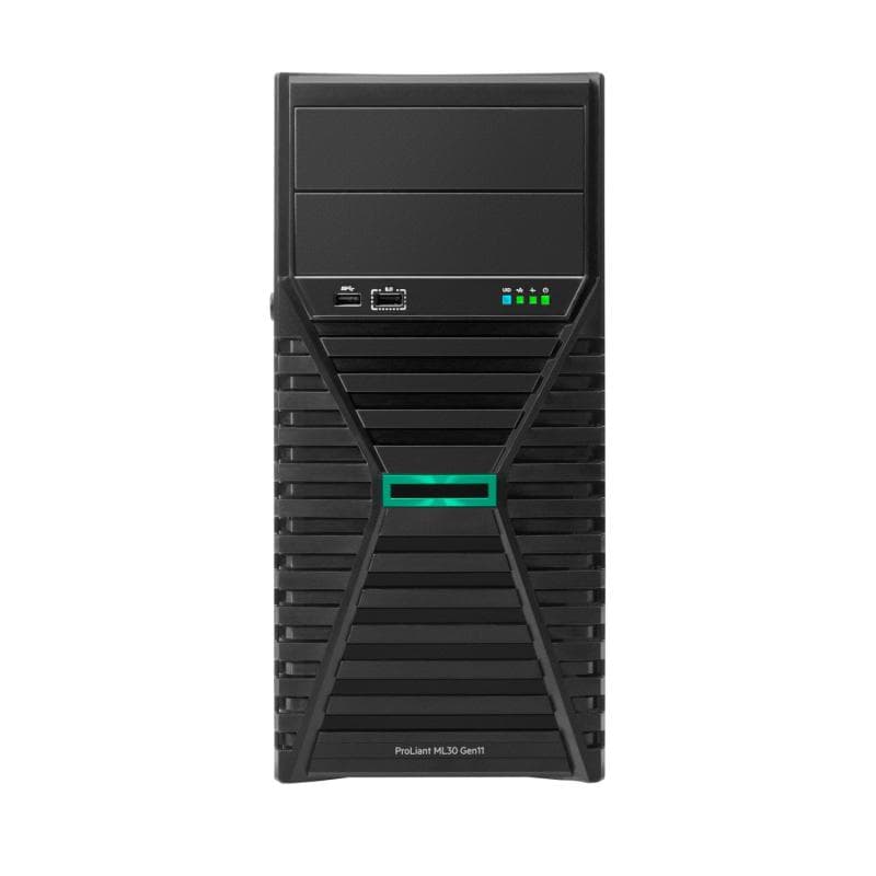 HPE ProLiant ML30 Gen11 E-2414 2.6GHz 4c 1P 32GB-DR 4LFF-NHP VROC 2x1TB SATA HDD 350W PS EU Server — miniatură