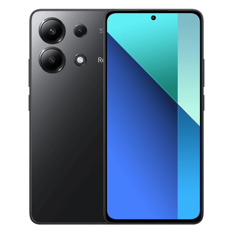 Telefon Xiaomi Redmi Note 13, Hybrid SIM, 6 GB RAM, 128 GB, 4G, Negru