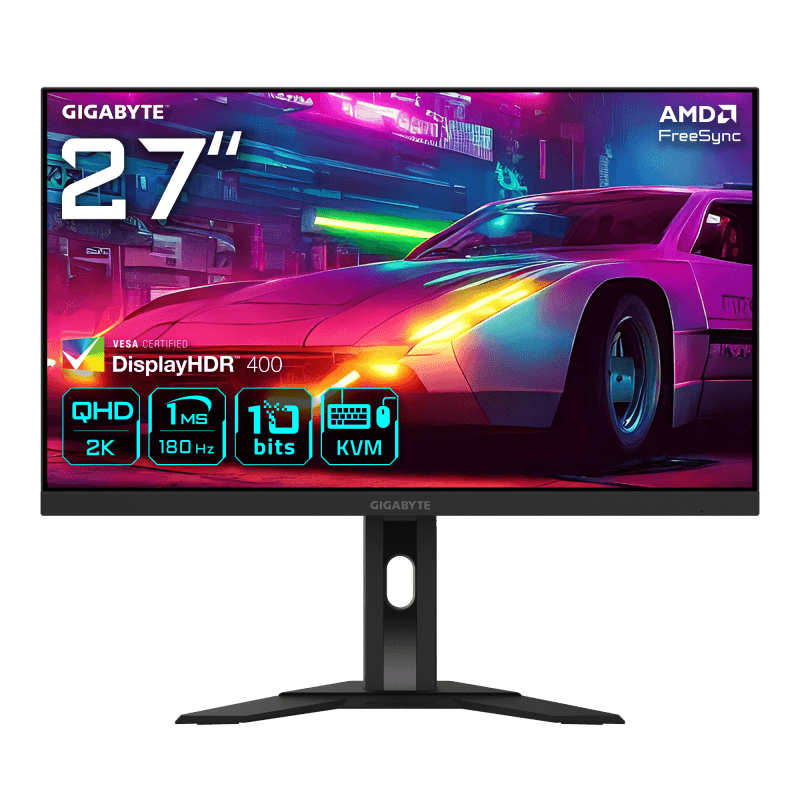 Monitor Commercial Gigabyte M27QA, 27", 2560 x 1440 pixeli, Black