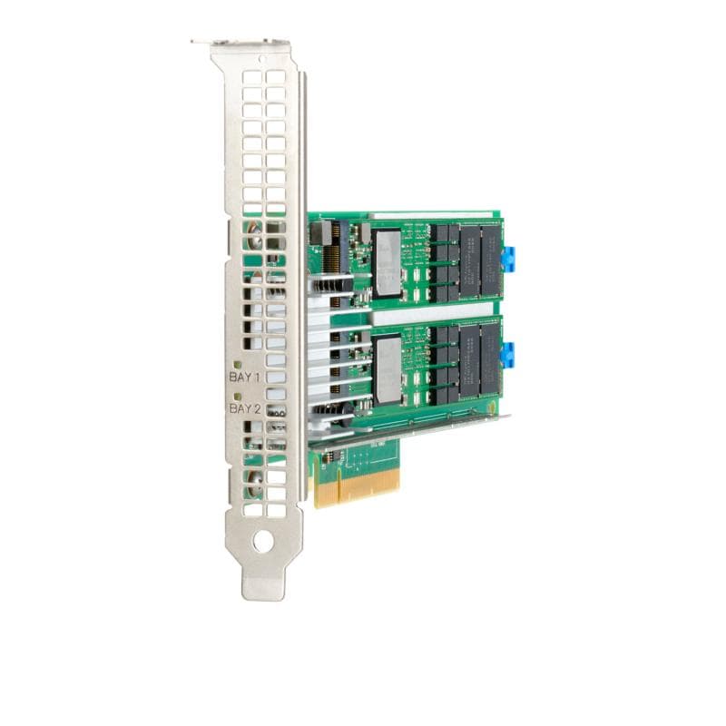 HPE NS204i-p x2 Lanes NVMe PCIe3 x8 OS Boot Device — miniatură