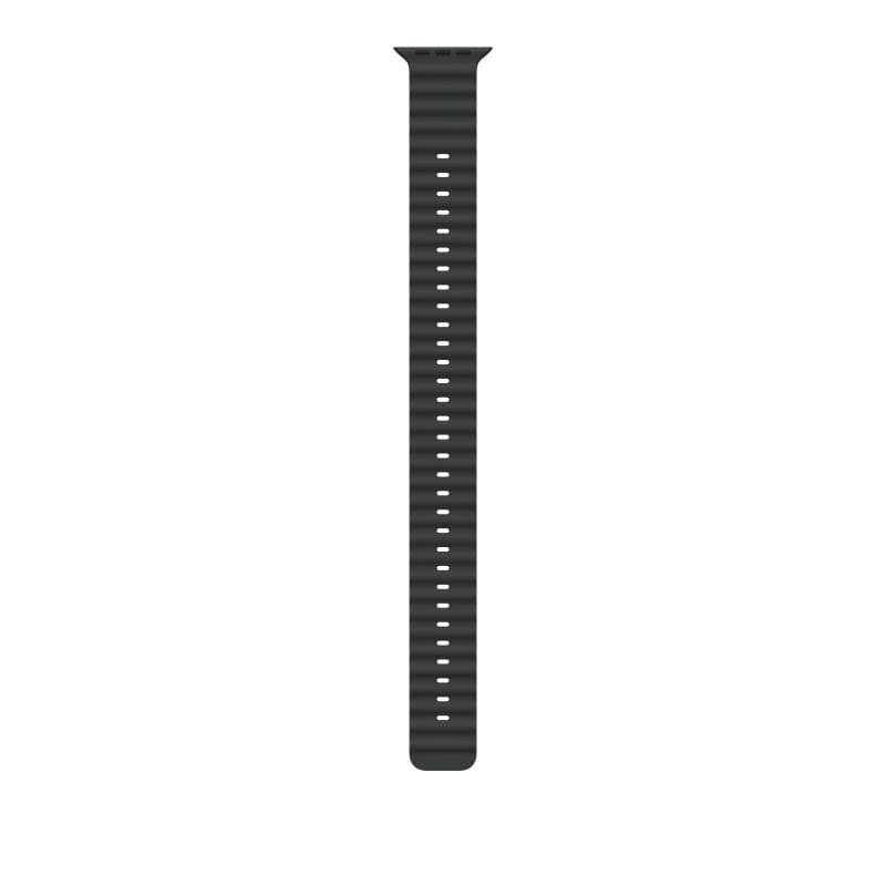 Curea pentru Apple Watch 49mm Black Ocean Band Extension - Black Titanium Finish