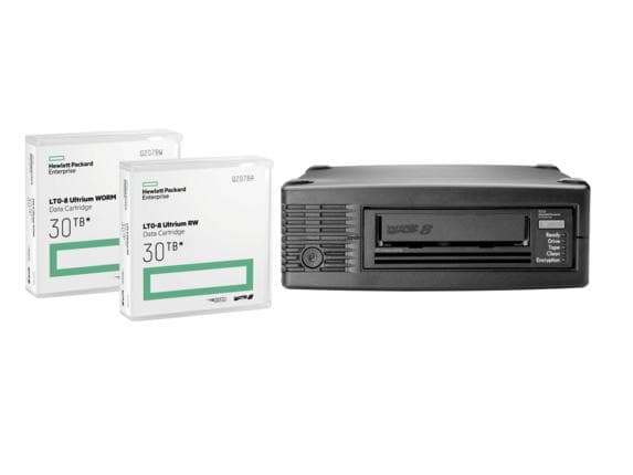 HPE LTO-8 Ultrium 30TB RW Data Cartridge — miniatură