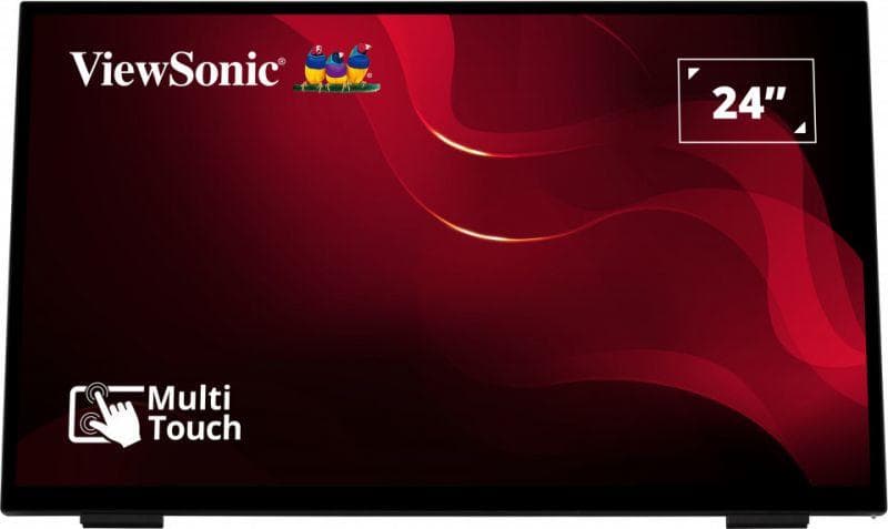 Monitor Consumer ViewSonic TD2465, 24", 1920 x 1080 pixeli, Touchscreen, Black
