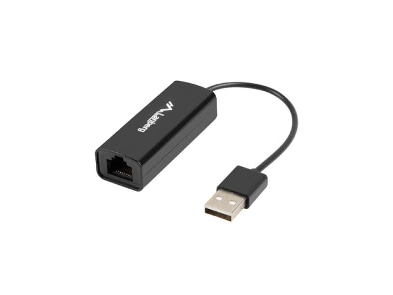 Adaptor rețea USB RJ45 USB 2.0, 1x RJ45 100 Mb, cu cablu