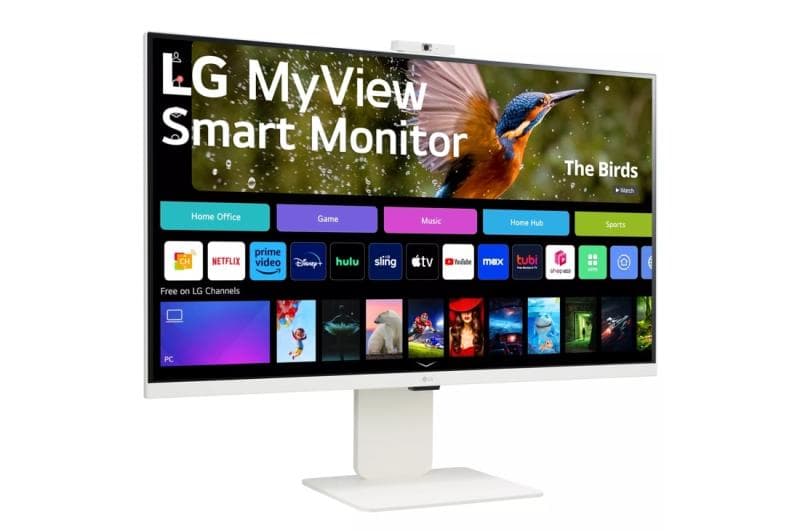 Monitor Consumer LG MyView Smart, 31.5", 3840 x 2160 pixeli, White