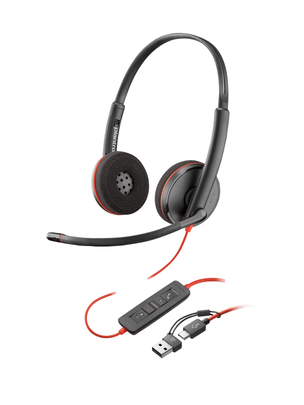 Casti Head-band HP Blackwire 3210, Wired, Negru