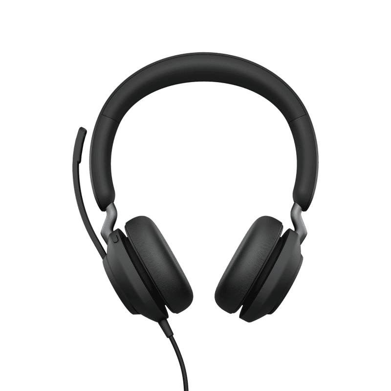 Casti Head-band Jabra Evolve2 40 SE, Wired, Negru