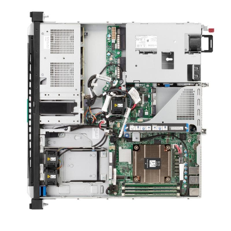 HPE ProLiant DL20 Gen11 E-2436 2.9GHz 6c 1P 32GB-DR 4SFF VROC 2x480GB SATA SSD 800W RPS EU Server — miniatură