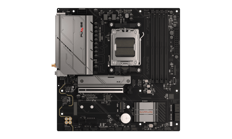 Placa de baza Sapphire PULSE B850M WIFI, Socket AM5, DDR5, Micro-ATX