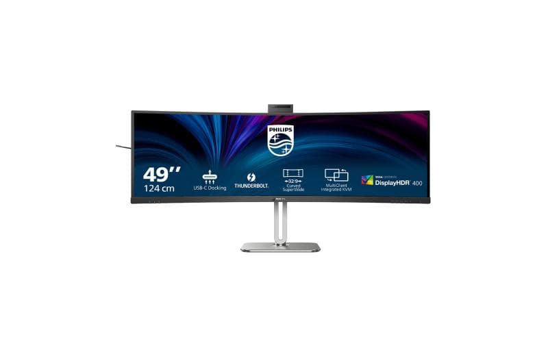 Monitor Consumer Philips 49B2U6903CH/00, 48.8", 5120 x 1440 pixeli, Grey