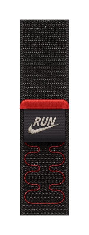 Curea pentru Apple Watch 40mm Midnight Black Nike Sport Loop