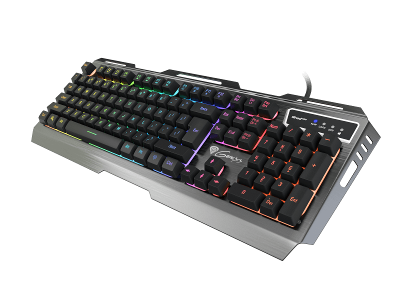 Tastatura Gaming GENESIS Rhod 420 RGB, RGB, USB, negru