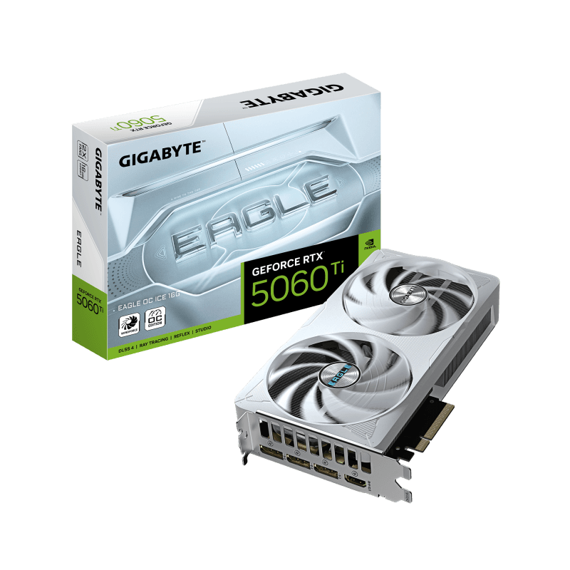 Placa video Gigabyte GeForce RTX 5060 Ti, 16GB GDDR7, PCI Express 5.0, 128-bit