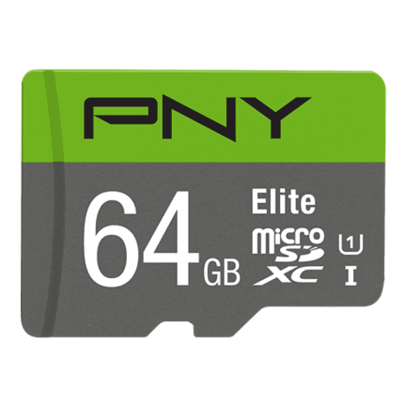 Card de memorie PNY Elite Micro-SDXC, 64 GB, Clasa 10
