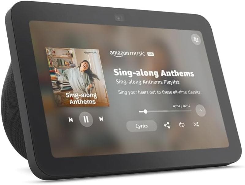 Amazon Echo Show 8 (3rd Gen, 2024 release) - Charcoal