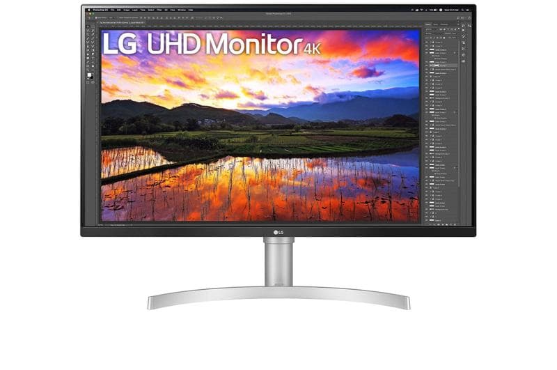 Monitor Consumer LG 32UN650K-W, 31.5", 3840 x 2160 pixeli, White