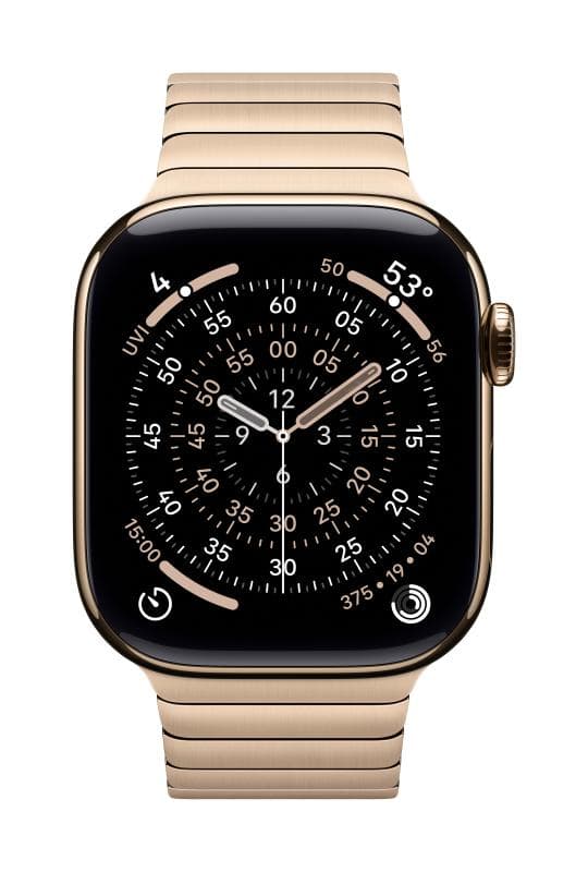 Curea pentru Apple Watch 42mm Link Bracelet: Gold Link Bracelet