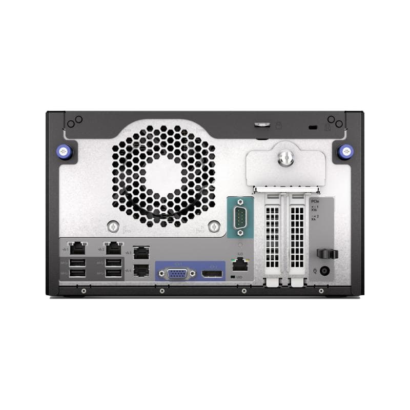 HPE ProLiant MicroServer Gen11 G7400 2c 16GB-U 4LFF-NHP 1TB HDD 180W Ext PS EMEA Cmp Module Server — miniatură