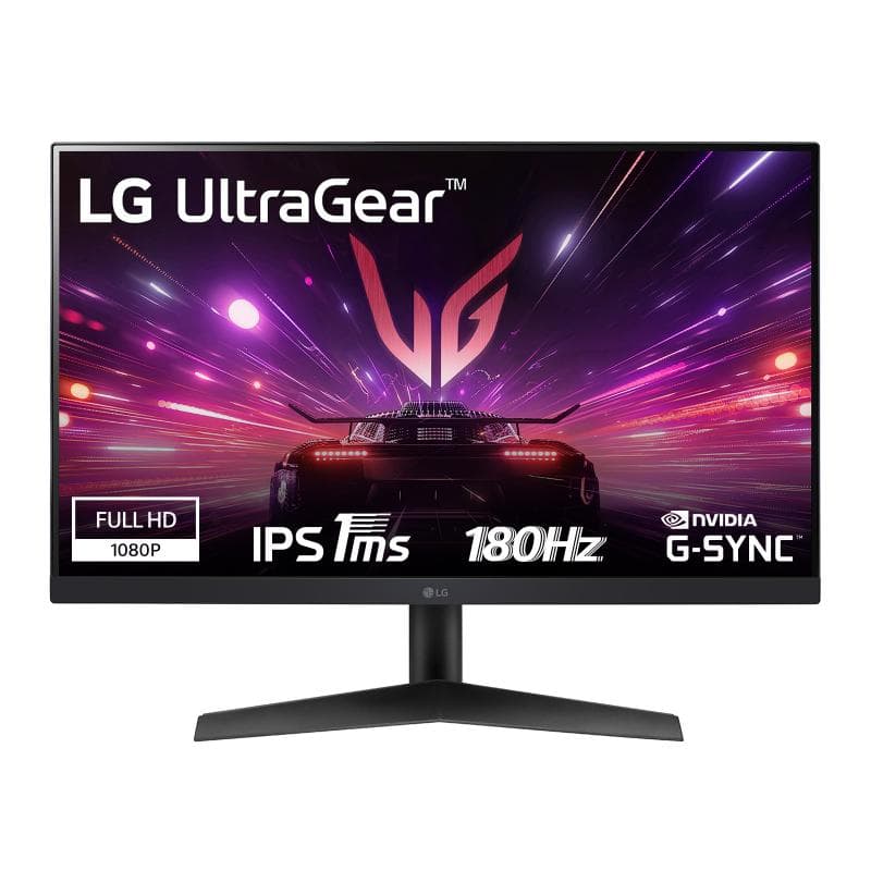 Monitor Gaming LG 24GS60F, 23.8", 1920 x 1080 pixeli, Black