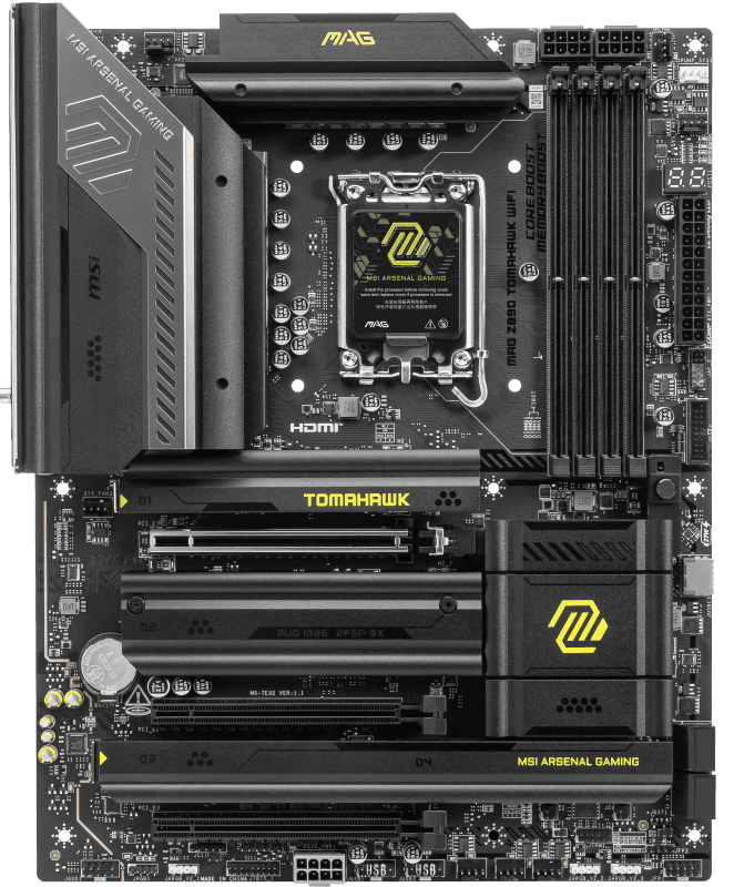 Placa de baza MSI MAG Z890 TOMAHAWK WIFI, Socket 1851, DDR5, ATX