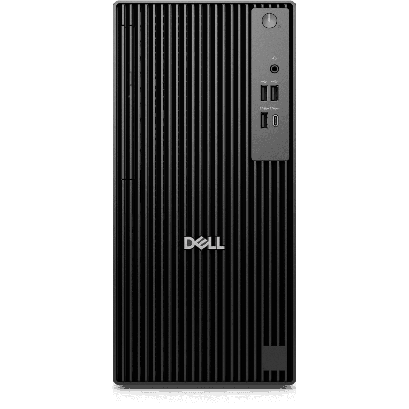 Desktop Business Dell Pro QCT1250 cu procesor Intel Core Ultra 7 265 pana la 5.3 GHz, 8 GB DDR5, 512GB SSD, Intel Integrated Graphics, Windows 11 Pro, Black