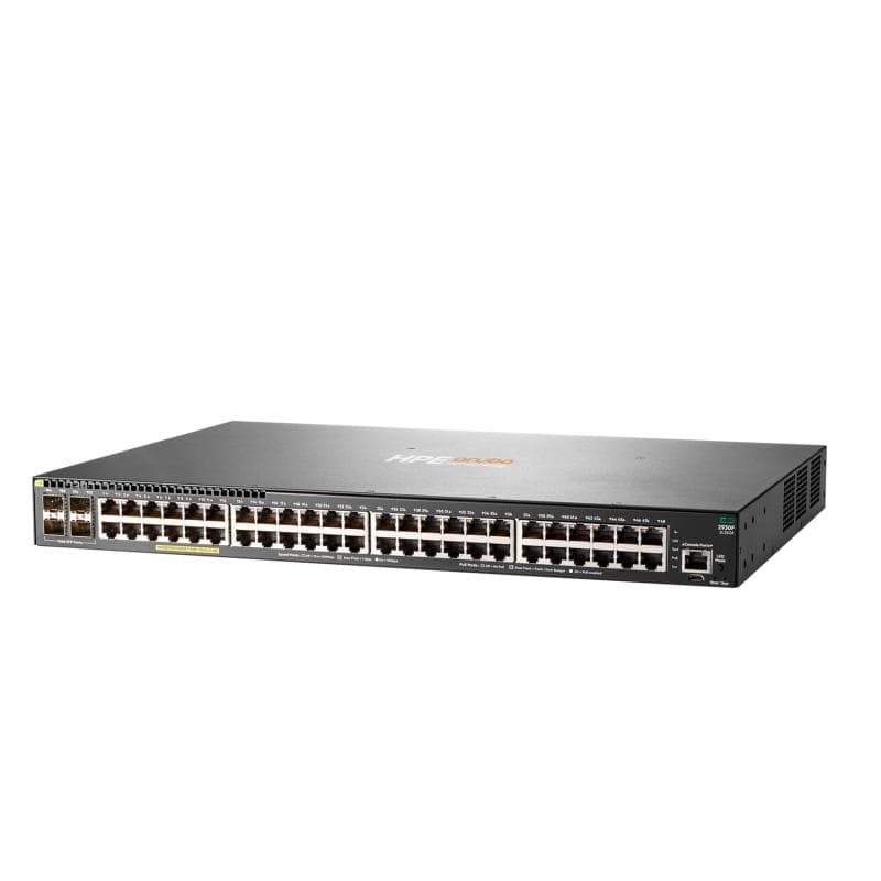HPE Aruba Networking 2930F 48G PoE+ 4SFP Switch — miniatură