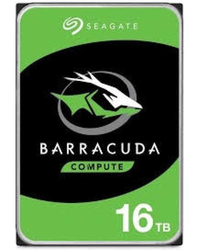 HDD desktop Seagate Barracuda, 16 TB, 7200 rpm, 512 MB SATA III