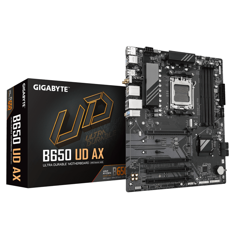 Placa de baza Gigabyte B650 UD AX, Socket AM5, DDR5, ATX