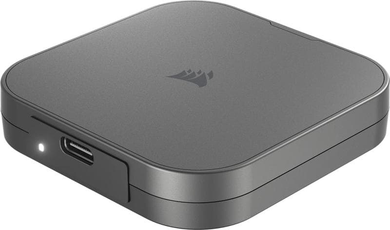 SSD extern Corsair EX400U, 4 TB, USB Type-C, negru