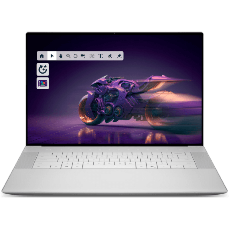 Laptop Consumer DELL 16 Premium DA16250, cu procesor Intel Core Ultra 9 285H, 16.3'' OLED, 64 GB LPDDR5x, 2 TB, NVIDIA GeForce RTX 5070, 8GB GDDR7, Windows 11 Pro