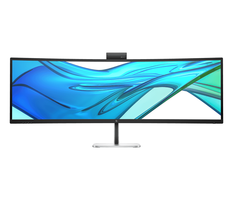HP Series 5 Pro DQHD - 549pm. Display diagonal: 124.5 cm (49"), Display resolution: 5120 x 1440 pixels, HD type: Dual QHD, Display technology: LCD, Display surface: Matt, Response time: 5 ms, Native aspect ratio: 32:9, Viewing angle, horizontal: 178°, Viewing angle, vertical: 178°. Built-in