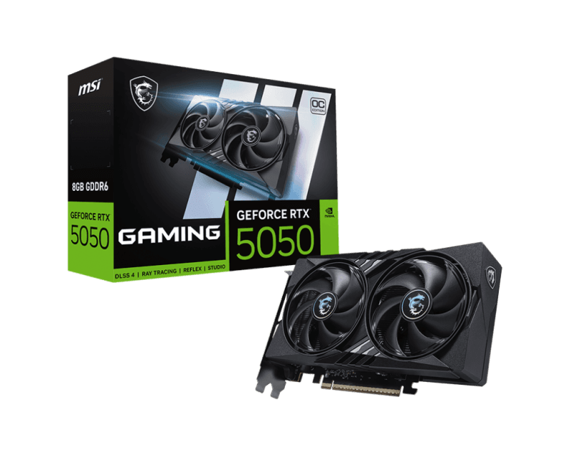 Placa video MSI GeForce RTX 5050, 8GB GDDR6, PCI Express 5.0, 128-bit