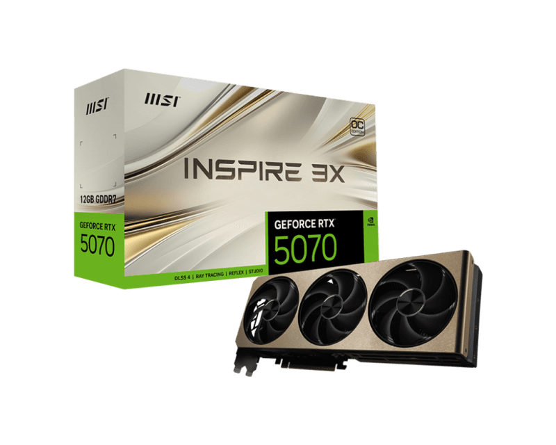 Placa video MSI GeForce RTX 5070, 12GB GDDR7, PCI Express 5.0, 192bit