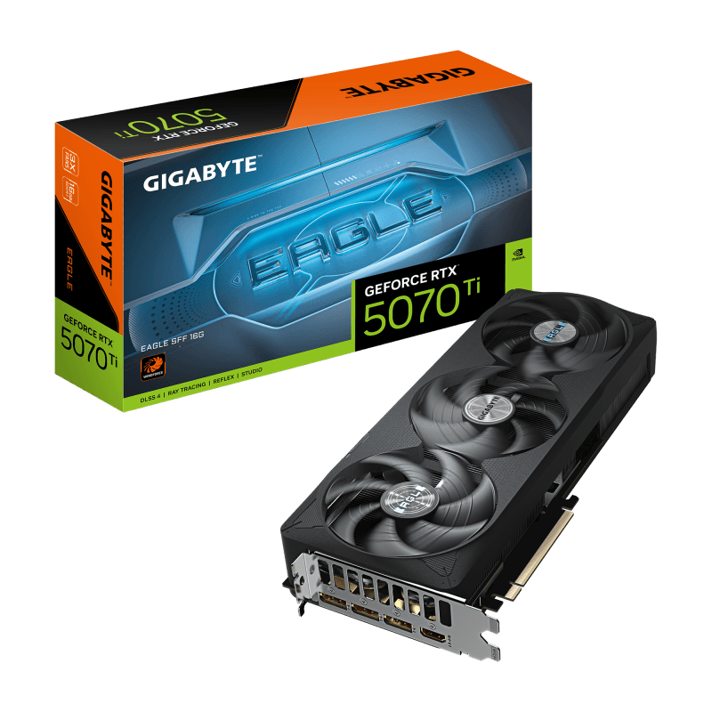 Placa video Gigabyte GeForce RTX 5070 Ti, 16GB GDDR7, PCI Express 5.0, 256-bit