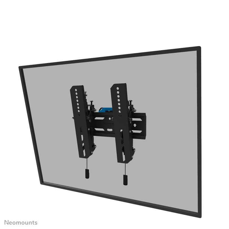 Suport perete Neomounts WL35S-850BL12; pentru display-uri cu diagonale 24"-65", sistem de prindere VESA 75x100~200x200, greutate maxima suportata 40kg, tilt, distanta fata de perete inaltime reglabila manual 200mm; lockable - surub de siguranță inclus; culoare negru.