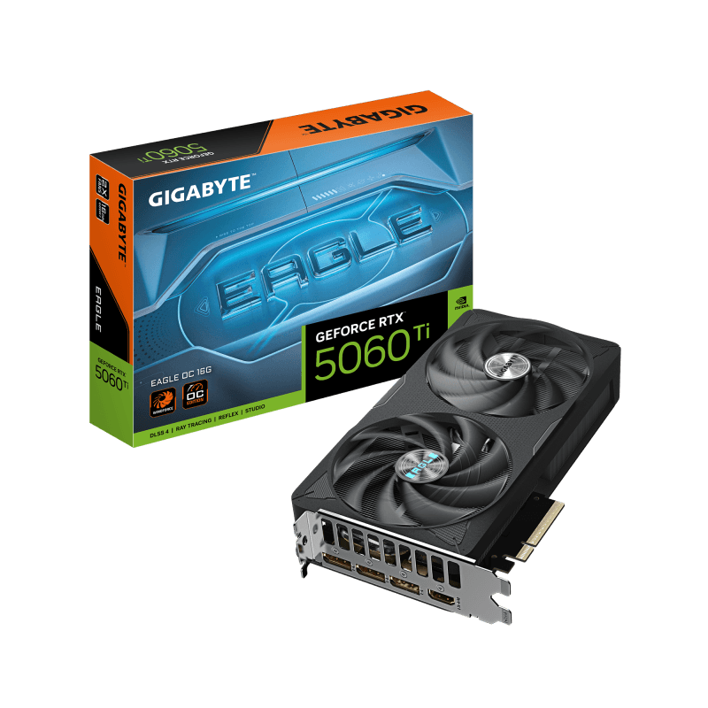 Placa video Gigabyte GeForce RTX 5060 Ti, 16GB GDDR7, PCI Express 5.0, 128bit