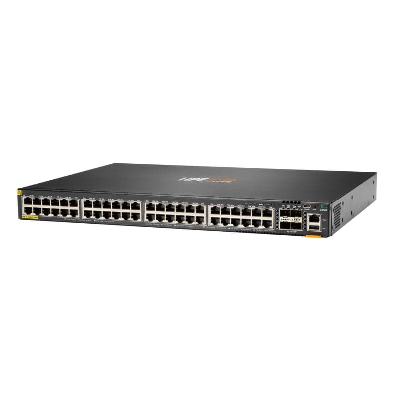 HPE Aruba Networking CX 6200F 48G Class4 PoE 4SFP+ 740W Switch — miniatură